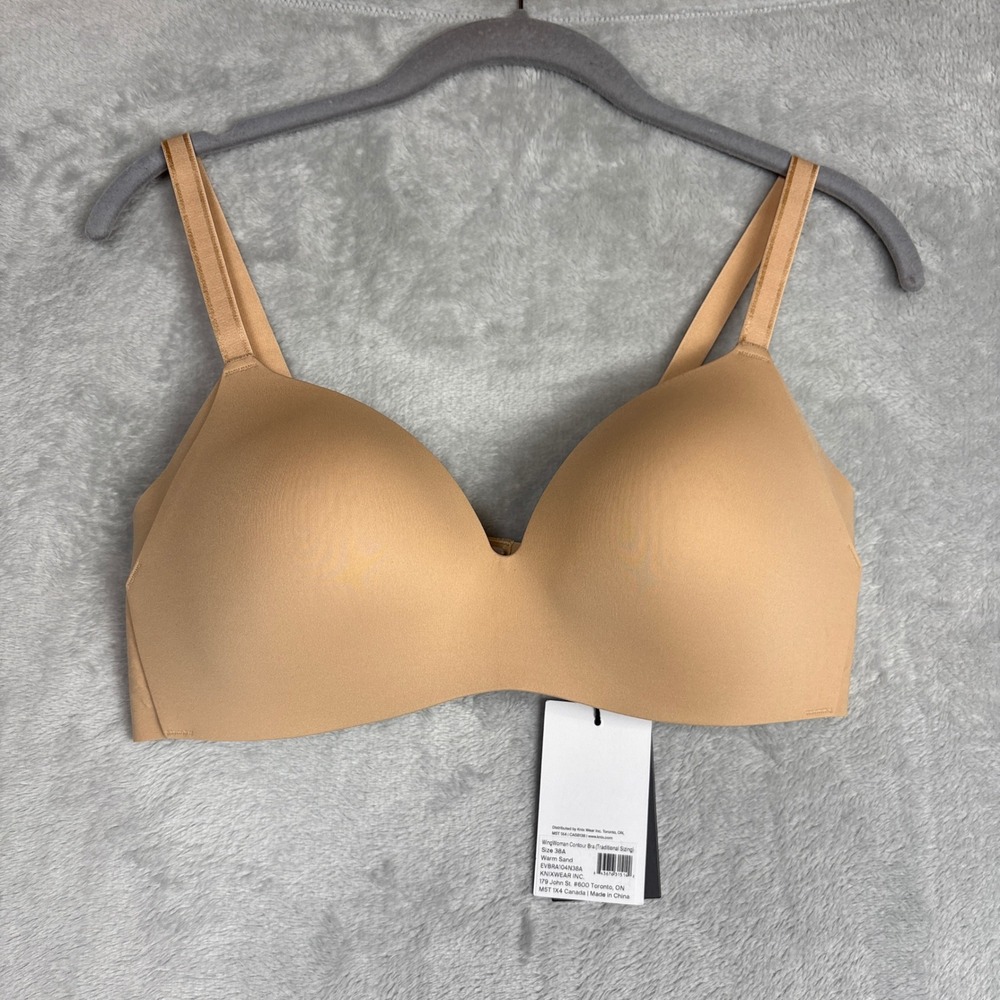 Knix Rated WingWoman Contour Bra‎ 38A Sola Comfort Wireless Casual NWT